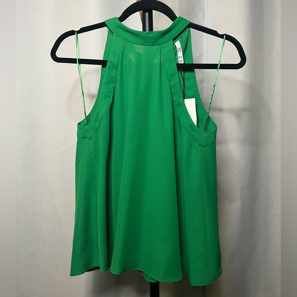 Zara TRF Green Halter Blouse w/ Neck Tie - Picture 12 of 12